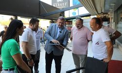 İlkay Çiçek sokak sokak gezdi: "Odacımız hizmet, canla başla çalışacağız"