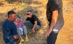 Aydın'da kaybolan 80 yaşındaki kadın 11 saat sağ bulundu