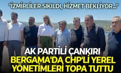 AK Partili Çankırı, Bergama'da CHP'li yerel yönetimleri topa tuttu: "İzmirliler sıkıldı, hizmet bekliyor..."