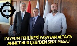 Kayyum tehlikesi yaşayan Altay'a Ahmet Nur Çebi'den sert mesaj!