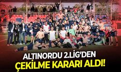 Altınordu 2.Lig’den çekilme kararı aldı!