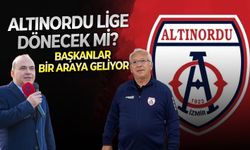 Altınordu lige dönecek mi? Başkanlar bir araya geliyor