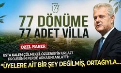 Usta kalem Çölmekçi, Özgener’in Urla77 projesinin perde arkasını anlattı: ‘’Üyelere ait bir şey değilmiş, ortağıyla…’’