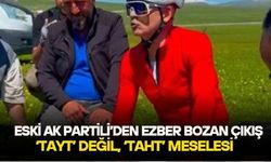 Ardahan Valisi Mehmet Fatih Çiçekli'yle ilgili ezber bozan iddia: ''Tayt” değildir mesele, “Taht”tır!