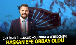CHP İzmir İl Gençlik Kolları'nda yeni dönem! Başkan Efe Orbay oldu