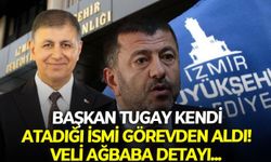 Başkan Tugay kendi atadığı ismi görevden aldı! Veli Ağbaba detayı...