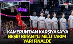 Kamerun'dan Karşıyaka'ya: Beşir Briant'lı milli takım yarı finalde