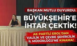 Konak'ta Başkan Mutlu duyurdu: Büyükşehir'e ihtar çektik!