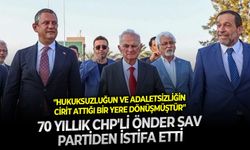 SON DAKİKA 70 yıllık CHP'li Önder Sav partiden istifa etti: ''Hukuksuzluğun ve adaletsizliğin cirit attığı bir yere dönüşmüştür''