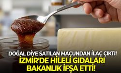 Doğal diye satılan macundan ilaç çıktı! İzmir'de hileli gıdaları bakanlık ifşa etti!