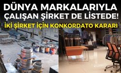 Dünya markalarıyla çalışan şirket de etkilendi: İzmir'de iki şirket için konkordato kararı