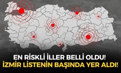 AFAD ve MTA güncel fay haritasını açıkladı: En riskli iller belli oldu! İzmir listenin başında yer aldı!