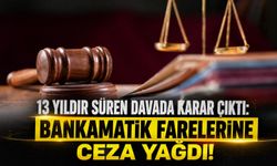 13 Yıldır süren davada karar çıktı: Bankamatik farelerine ceza yağdı!