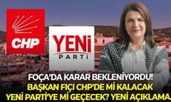 Foça Belediyesi'nde karar bekleniyordu: Başkan Fıçı CHP'de mi kalacak YENİ Parti'ye mi geçecek? Yeni açıklama