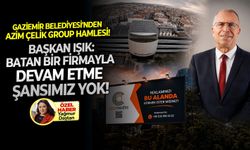 Gaziemir Belediyesi'nden Azim Çelik Group hamlesi! Başkan Işık: Batan bir firmayla devam etme şansımız yok!