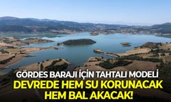 Gördes Barajı için Tahtalı Modeli devrede: Hem su korunacak hem bal akacak!
