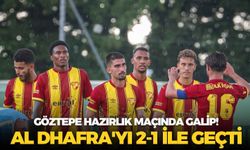 Göztepe hazırlık maçında galip! Al Dhafra'yı 2-1 ile geçti