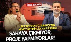 AK Parti'den Güzelbahçe'nin yeni yönetimine ilk ay eleştirisi: Sahaya çıkmıyor, proje yapmıyorlar!