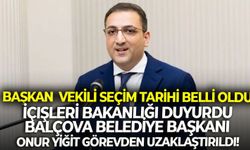 İçişleri Bakanlığı duyurdu: Balçova Belediye Başkanı Onur Yiğit görevden uzaklaştırıldı!