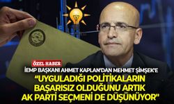 İEMP Başkanı Kaplan: "Bakan Şimşek'in uyguladığı politikaların başarısız olduğunu artık AK Parti seçmeni de düşünüyor"