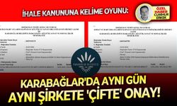 İhale kanununa kelime oyunu: Karabağlar'da aynı gün aynı şirkete 'çifte' onay!