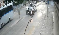 İzmir Buca'da çarpıp kaçtı: Yaralı sürücü hastaneye kaldırıldı