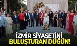 İzmir siyasetini buluşturan düğün! İZSU Genel Müdürü Gürkan Erdoğan'ın düğününde bir araya geldiler