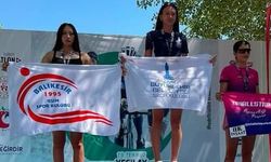 İzmirli milli atlet Delfin Eylül Avcı’dan altın madalya