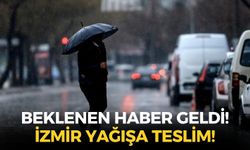 İzmirliler şemsiyeleri hazırlayın! MGM açıkladı: O ilçeler için sağanak alarmı!