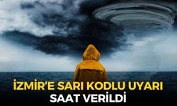 İzmir'e sarı kodlu uyarı! Meteoroloji saat ve ilçe uyarısı yaptı!