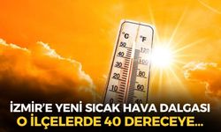 Yeni sıcak hava dalgası şehre girişi yaptı! İzmir'in o ilçelerinde hava sıcaklığı 40 dereceye...