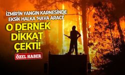 İzmir'in yangın karnesinde eksik halka ‘hava aracı’! O Dernek dikkat çekti!