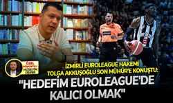 İzmirli EuroLeague hakemi Tolga Akkuşoğlu Son Mühür'e konuştu: "Hedefim EuroLeague'de kalıcı olmak"