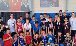 İzmirli minik sporculardan 5 kupa, 25 madalya
