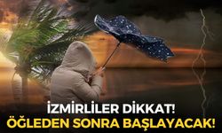 İzmirliler dikkat! Öğleden sonra başlayacak ve tüm gün sürecek... İlçelerde hava sıcaklığı düşüyor!