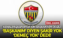 Kemalpaşaspor’da kim başkan kim değil! ‘Başkanım’ diyen Şakir Yok ‘Demeç yok’ dedi!