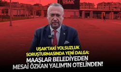 SON DAKİKA  Uşak’taki yolsuzluk soruşturmasında yeni dalga: Maaşlar belediyeden, mesai Özkan Yalım’ın otelinden!