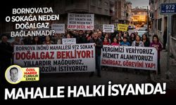Bornova'da o sokağa neden doğalgaz bağlanmadı? Mahalle halkı isyanda!