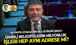 AK Partili Atmaca’nın dile getirdiği şirket: İzmirli belediyelerin milyonluk işleri hep aynı adrese mi?