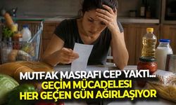 Mutfak masrafı cep yaktı... Geçim mücadelesi her geçen gün ağırlaşıyor