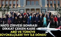 NATO Zirvesi sonrası dikkat çeken kare! ABD ve Türkiye büyükelçileri THY ile döndü