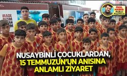 Nusaybinli çocuklardan, Cumhurbaşkanlığı İletişim Başkanlığınca hazırlanan Yaşayan Hafıza Merkezi'ne anlamlı ziyaret!