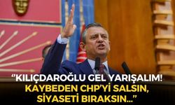 SON DAKİKA Özgür Özel: ‘’Kılıçdaroğlu gel yarışalım! Kaybeden CHP’yi salsın, siyaseti bıraksın...’’