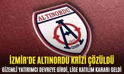 İzmir'de Altınordu krizi çözüldü: Gizemli yatırımcı devreye girdi, lige katılım kararı geldi!