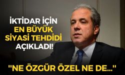 Şamil Tayyar 'iktidar için en büyük siyasi tehdit...' diyerek açıkladı: ''Ne Özgür Özel ne de...''