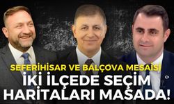 İzmir’in iki ilçesinde seçim haritaları masada! Siyasilerden Seferihisar ve Balçova mesaisi