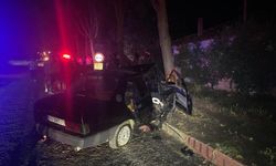Ödemiş'te korkunç gece! Önüne çıkan köpeğe çarpmamak için direksiyonu kırdı: 1'i ağır 2 yaralı!