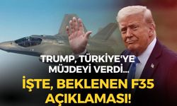 SON DAKİKA Trump, Türkiye'ye müjdeyi verdi: İşte, beklenen F35 açıklaması!