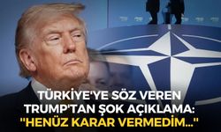 Türkiye'ye söz veren Trump'tan şok açıklama: ''Henüz karar vermedim...''