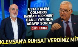 Usta kalem Çölmekçi arayıp sordu, Başkan Türkmen canlı yayında yanıtladı: Klemsan’a ruhsat verdiniz mi?